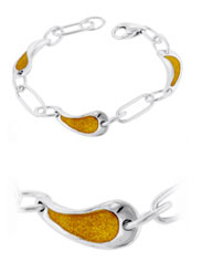 Oval Gold Bracelet