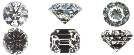 Profile of a well-cut affordable loose diamond