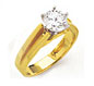 Gold Diamond Engagement Ring