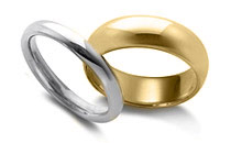 Gold Men's Wedding Bands