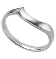 Platinum 2.8 mm Contoured Woman's Wedding Band
